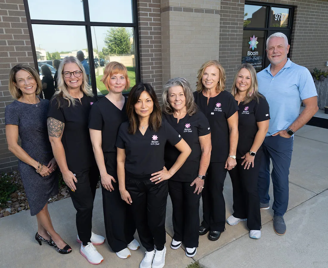 The clinical team at Bloom La Vie Health in Kansas City